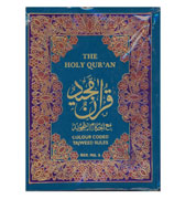 Color Coded Tajweed Rules (Letters)