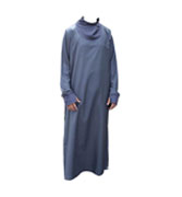 Cowell Neck Jubba Navy Blue