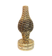 Asma-ul-husna Artefact : Golden with Stone