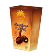 Brown Chocolate Coated Dates