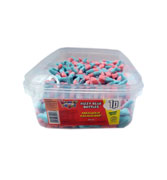 Fizzy Blue Bottles, Tub of 600 pcs, 1p Range