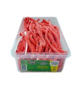 Fizzy Strawberry Pencils, Tub of 75 pcs, 10p Range