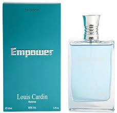 100ml Empower Louis Cardin Mens Perfume EDP for Him Floral Spicy Musky Citrus