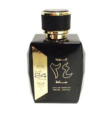 Oud 24 hours 100ML Arabian Perfume Spray Lemon Fruity Chocolate Vanilla Agar woody Musk Amber